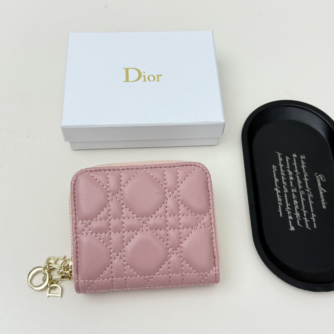 ディオール「Dior」ディオール カンナージュ ラムスキン カードケース 795 / カードホルダー