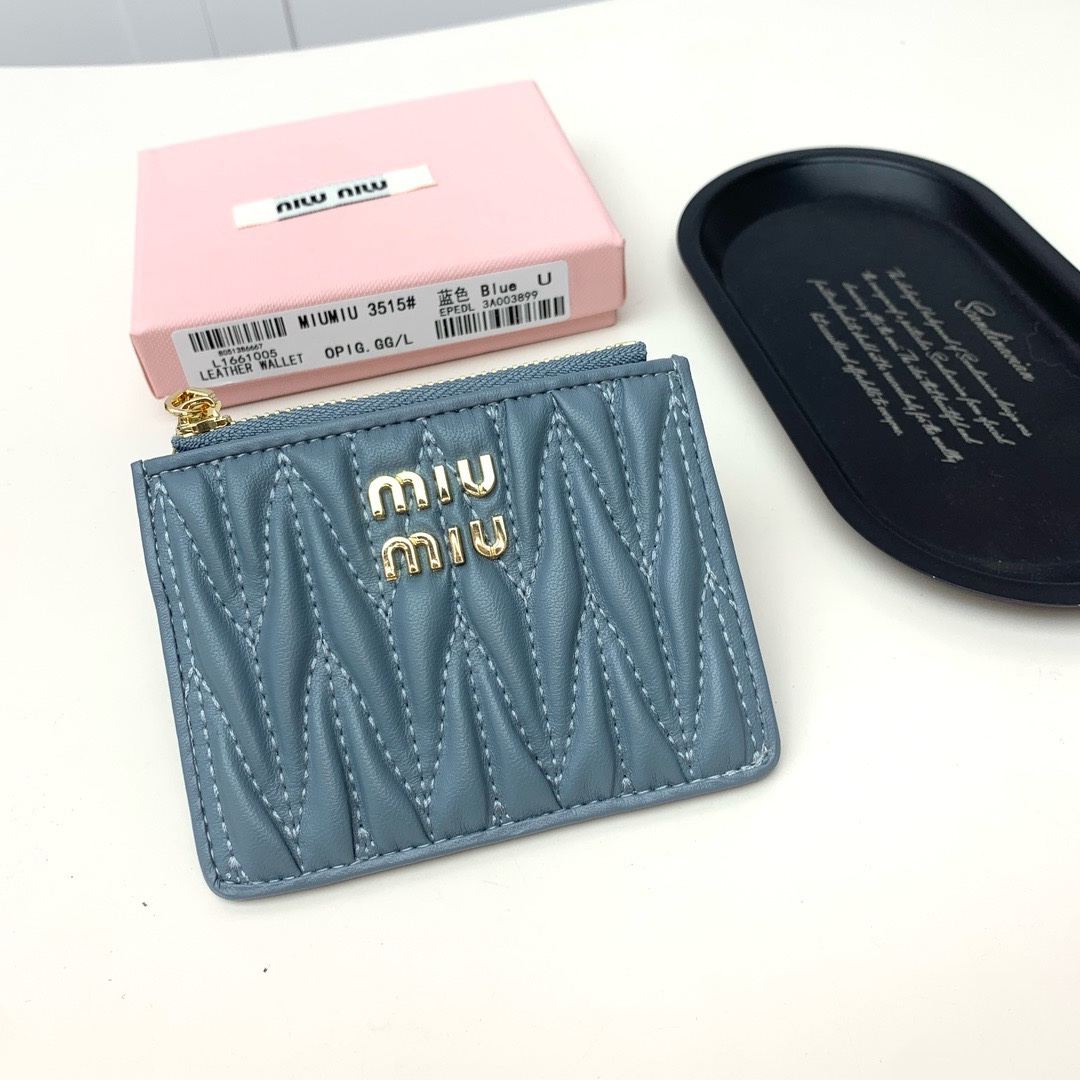 ミュウミュウ「Miu Miu」ミュウミュウ ラムスキン ミニショルダーバッグ 3515 / ハンドバッグ