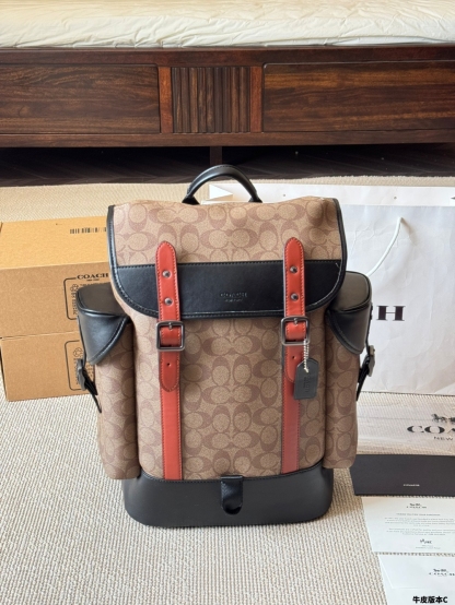 コーチ「Coach」Hudson メンズ 牛皮リュックサック