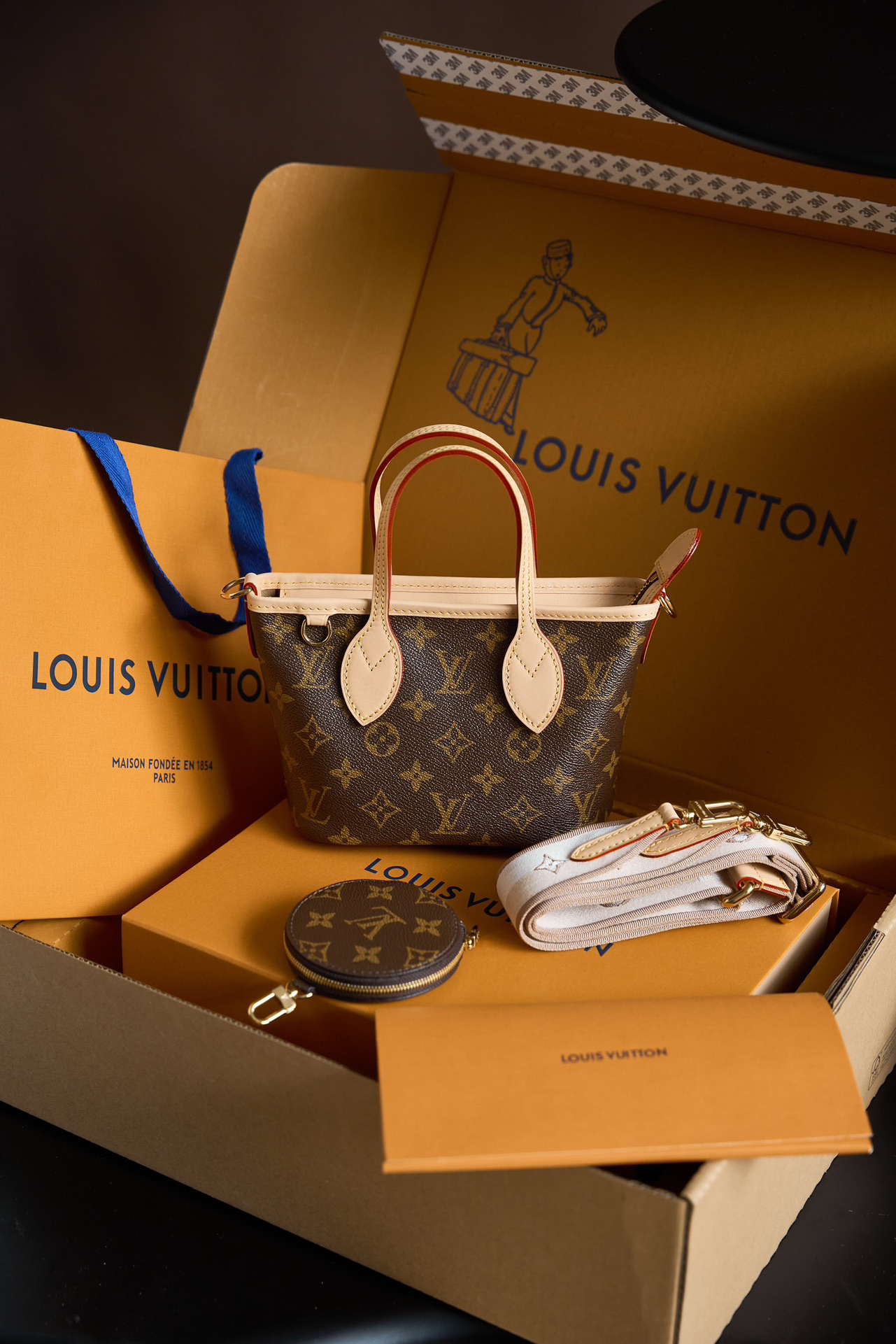 ルイ・ヴィトン「Louis Vuitton」 モノグラム ネヴァーフル BB ショルダーバッグ