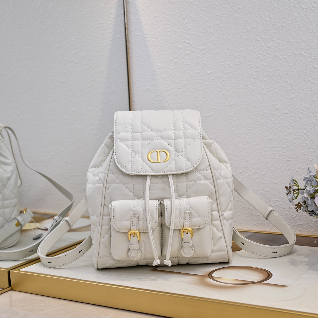 ディオール「Dior」Dior Caro バックパック ミディアム