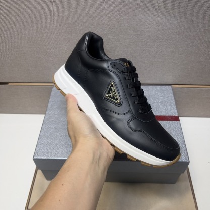 プラダ「Prada」プラダ プレミアムスニーカー (2026年春夏モデル) / レザースニーカー