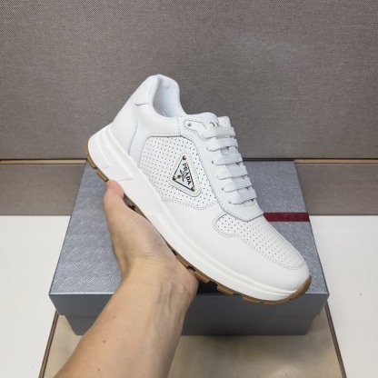 プラダ「Prada」プラダ プレミアムスニーカー (2026年春夏モデル) / レザースニーカー