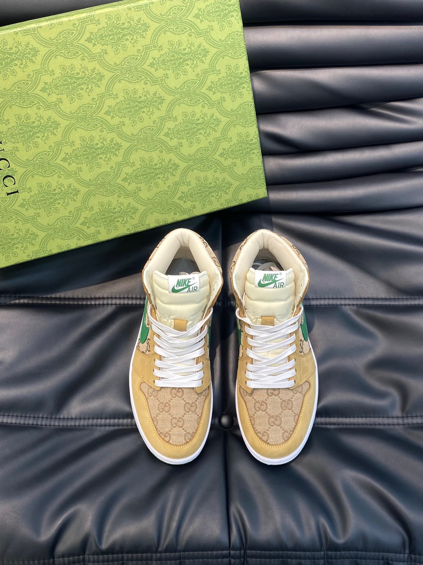 「コラボモデル」Gucci x Nike コラボレーション ハイカットスニーカー-ISETAN PRESTIGE CURATED