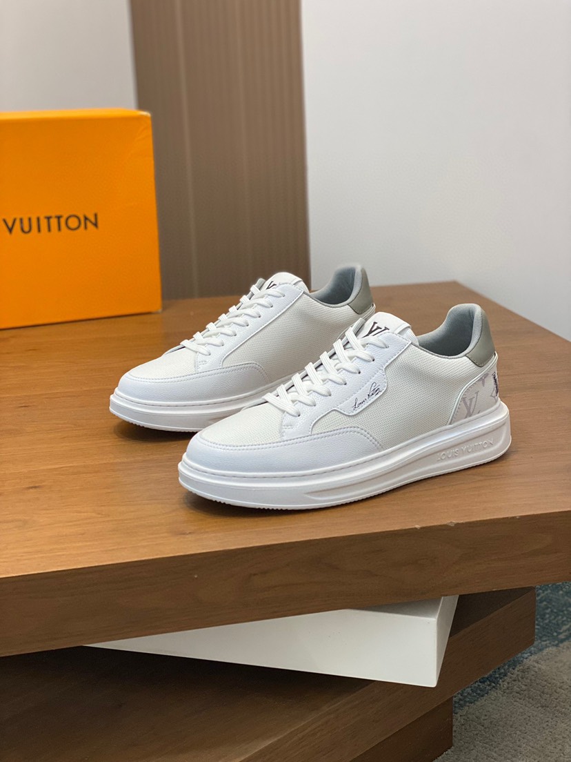 ルイ・ヴィトン「Louis Vuitton」ルイ・ヴィトン プレミアムスニーカー  / レザースニーカー