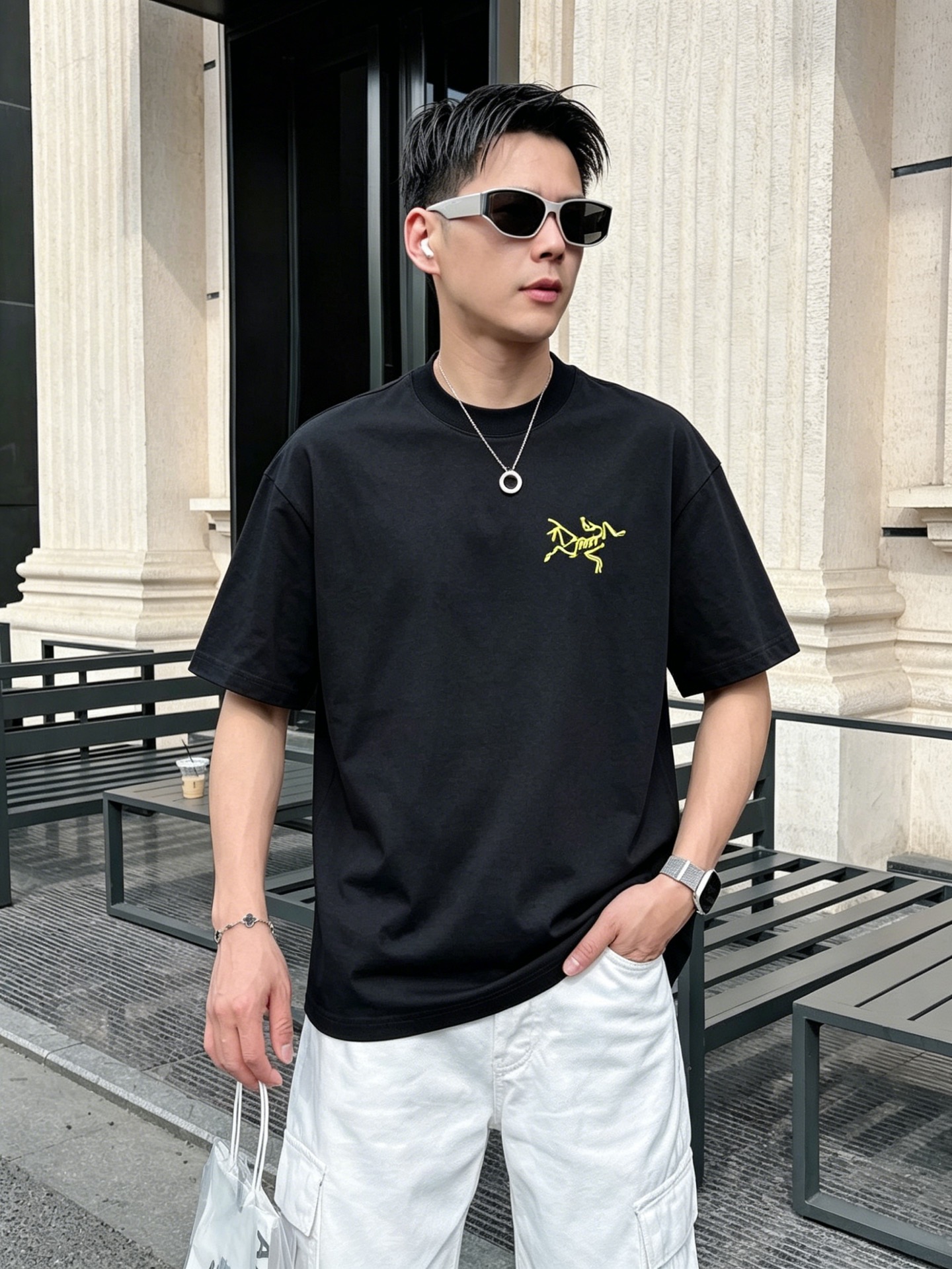 アークテリクス「ARC'TERYX」ロゴプリントTシャツ / ショートスリーブ クルーネック