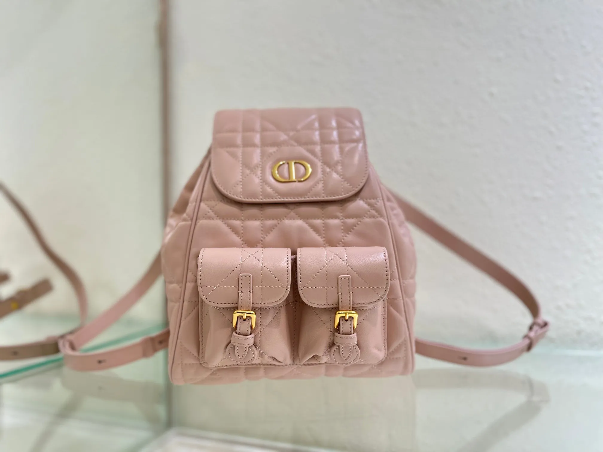 ディオール「Dior」CARO シリーズ ダブルバッグ-ISETAN PRESTIGE CURATED