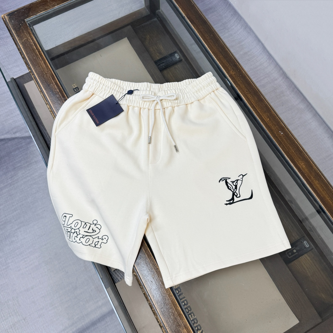 ルイ・ヴィトン「Louis Vuitton」コットンショーツ / ロゴショーツ