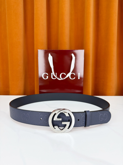 グッチ「Gucci」プレミアム トゴレザーベルト / ハイエンドウエストベルト38mm