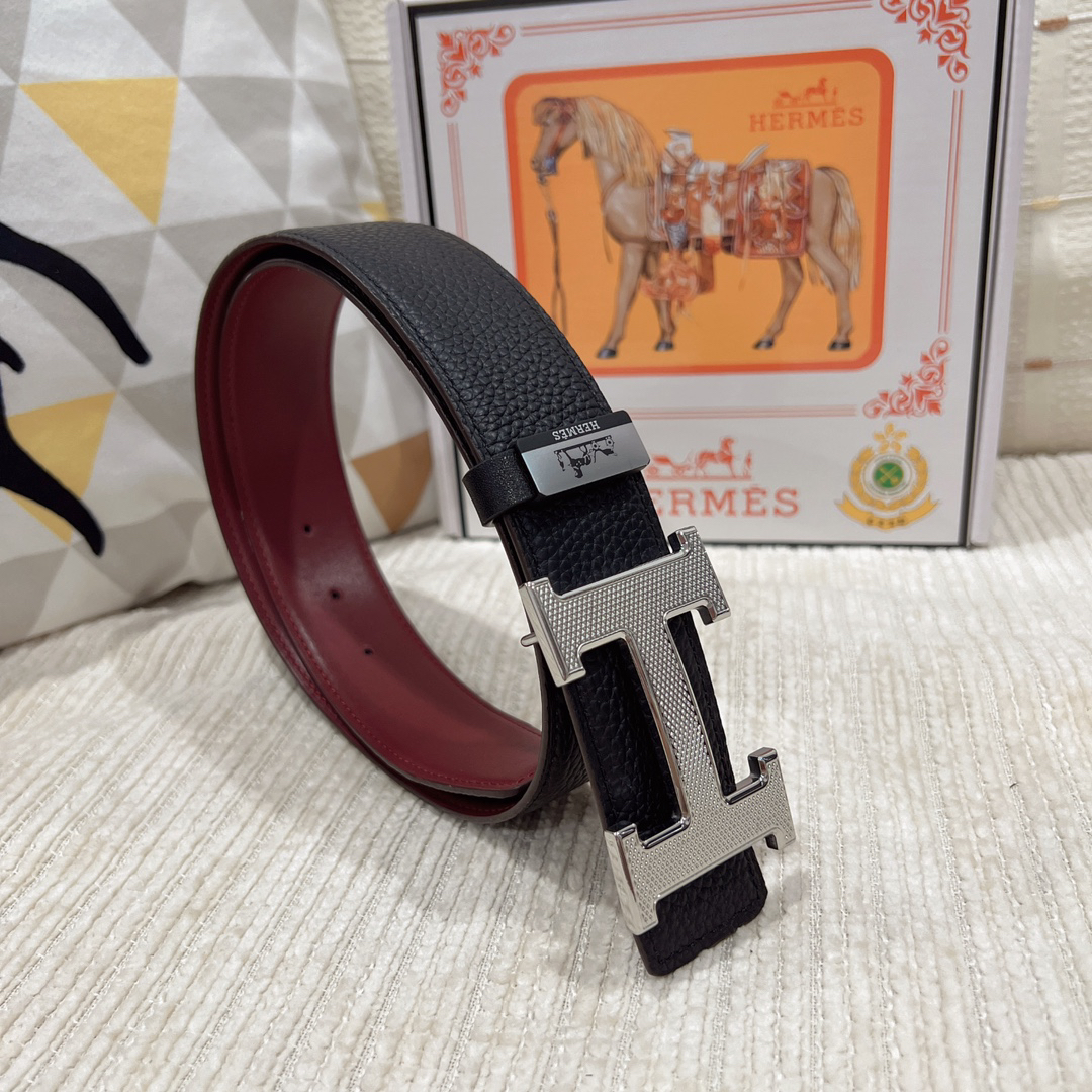 エルメス「Hermès」プレミアム トゴレザーベルト / ハイエンドウエストベルト40mm