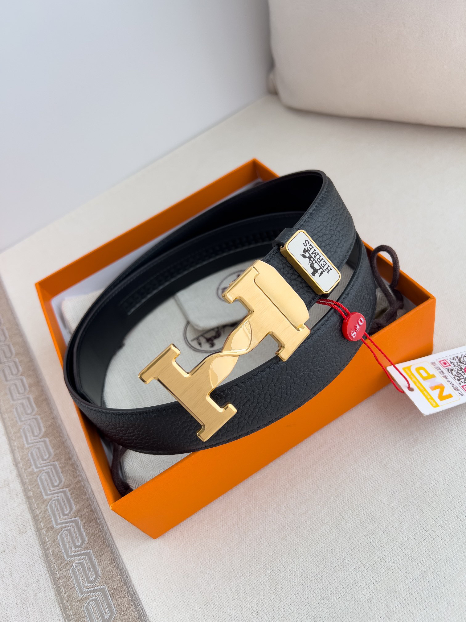エルメス「Hermès」プレミアム トゴレザーベルト / ハイエンドウエストベルト