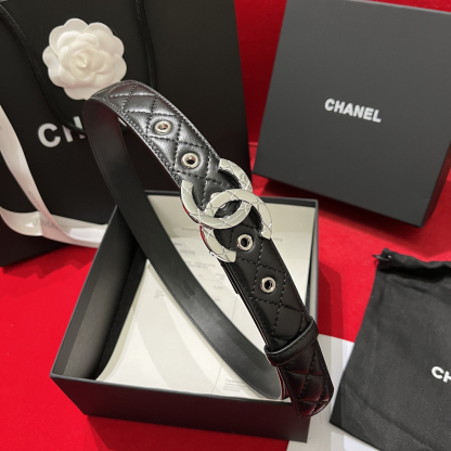 シャネル「Chanel」プレミアム トゴレザーベルト / ハイエンドウエストベルト