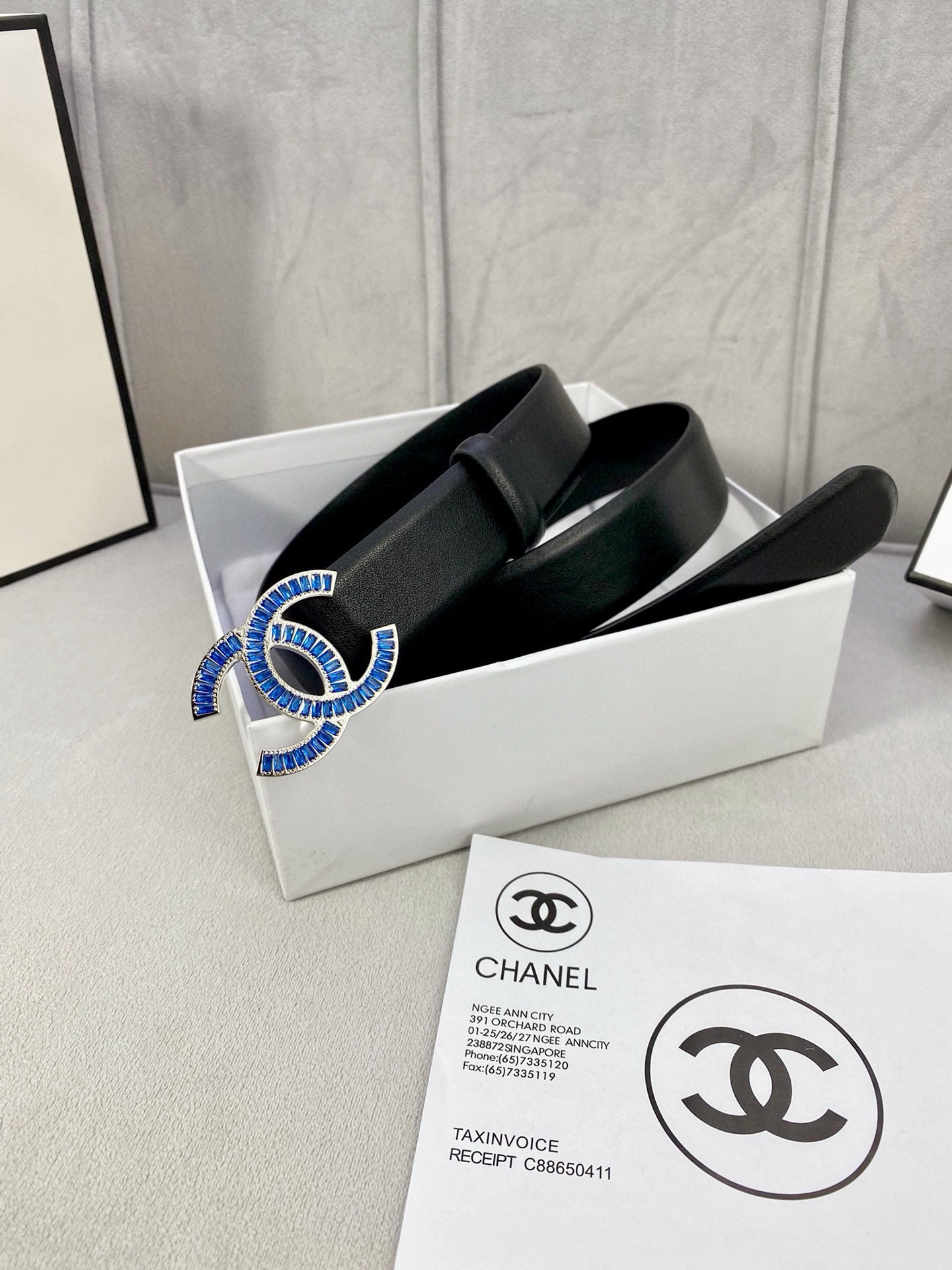 シャネル「Chanel」プレミアム トゴレザーベルト / ハイエンドウエストベルト