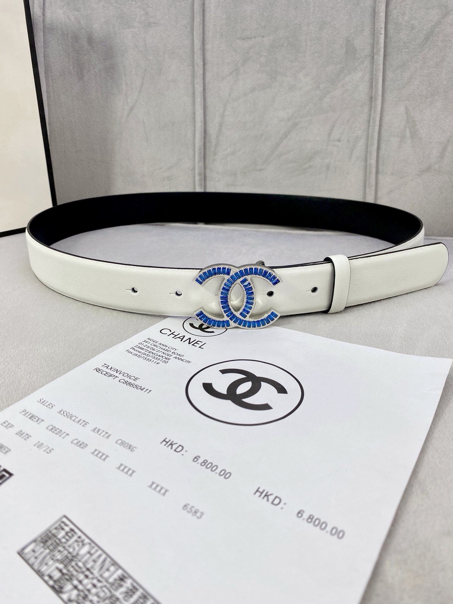シャネル「Chanel」プレミアム トゴレザーベルト / ハイエンドウエストベルト