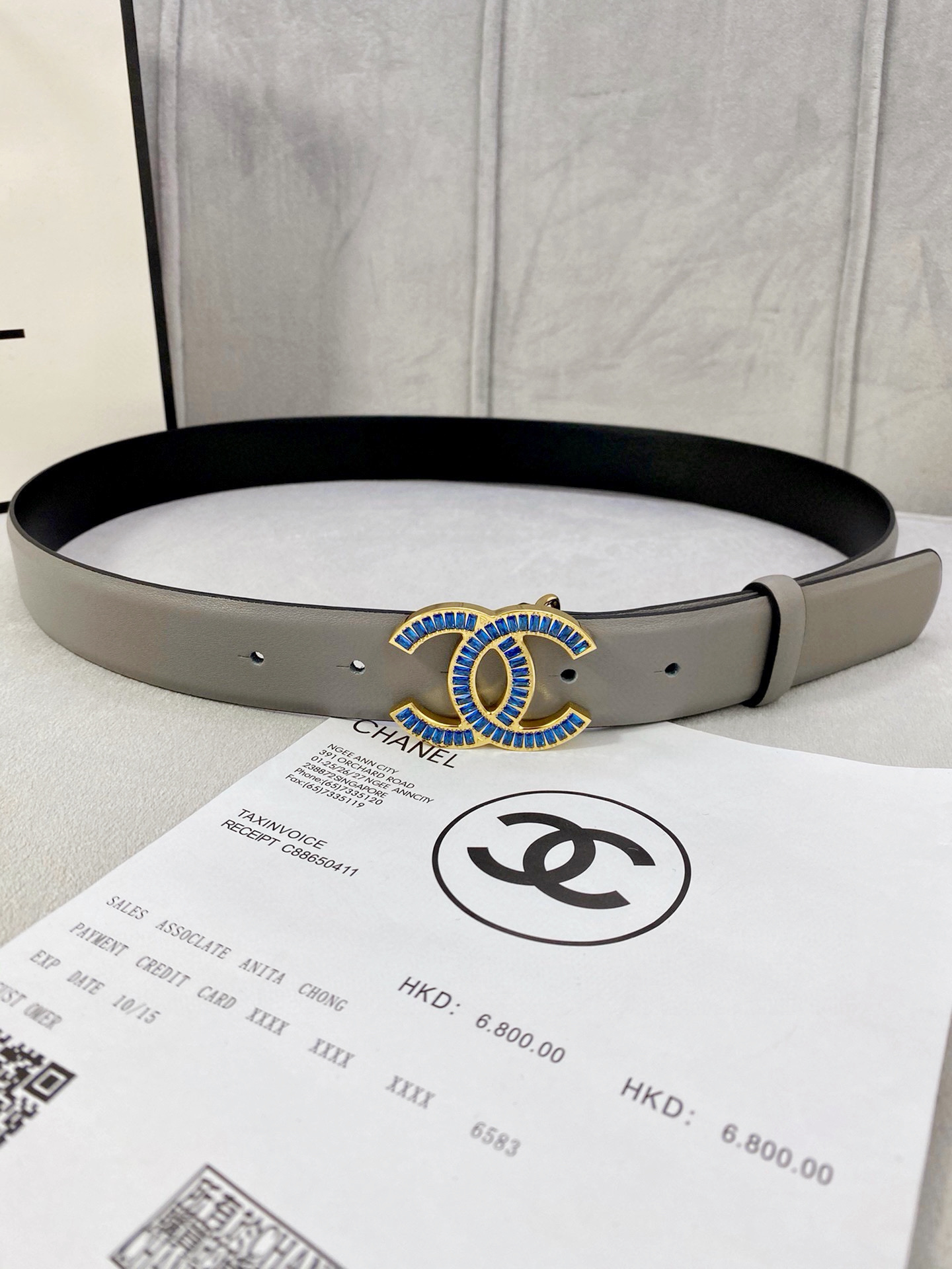 シャネル「Chanel」プレミアム トゴレザーベルト / ハイエンドウエストベルト
