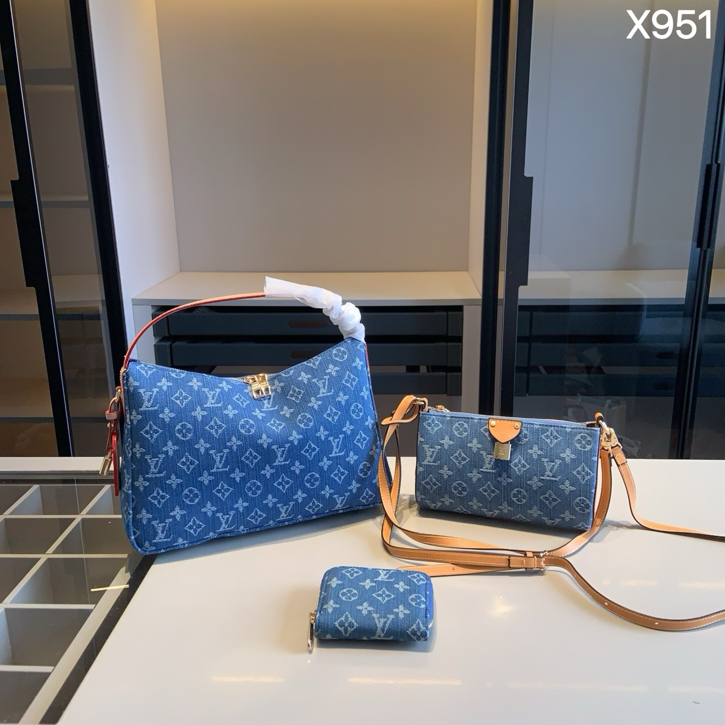 ルイ・ヴィトン「Louis Vuitton」ルイ・ヴィトン マルチポシェット アクセサリーズ 3点セット / ショルダーバッグ
