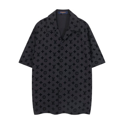 ルイ・ヴィトン「Louis Vuitton」ルイ・ヴィトン モノグラム・フロッキー シャツ / ロングスリーブシャツ