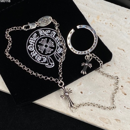 クロムハーツ「Chrome Hearts」クラシック ペンダントネックレス - 男女兼用