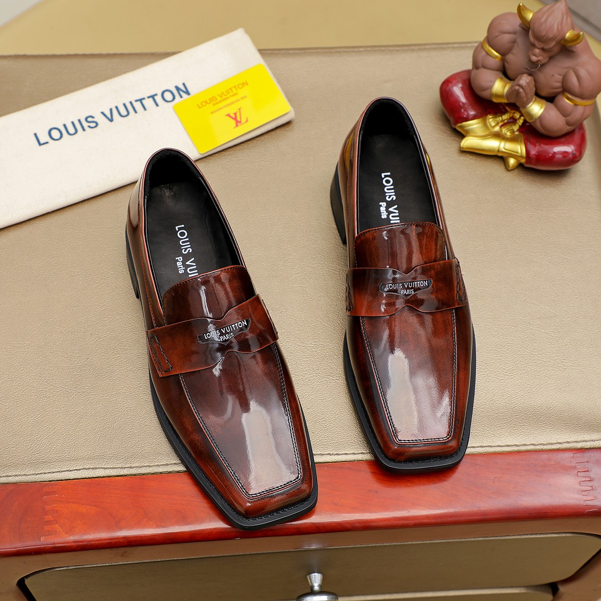 ルイ・ヴィトン「Louis Vuitton」ルイ・ヴィトン ビジネスレザーシューズ / ドレスシューズ