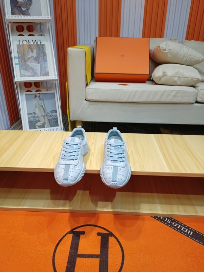 エルメス「Hermès」マスター レザースニーカー / カジュアルスニーカー