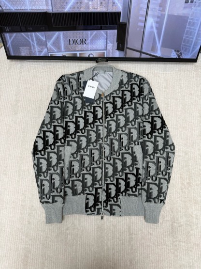 ディオール「Dior」ディオール オブリーク グラデーション ジャカード ニットカーディガン / カーディガン