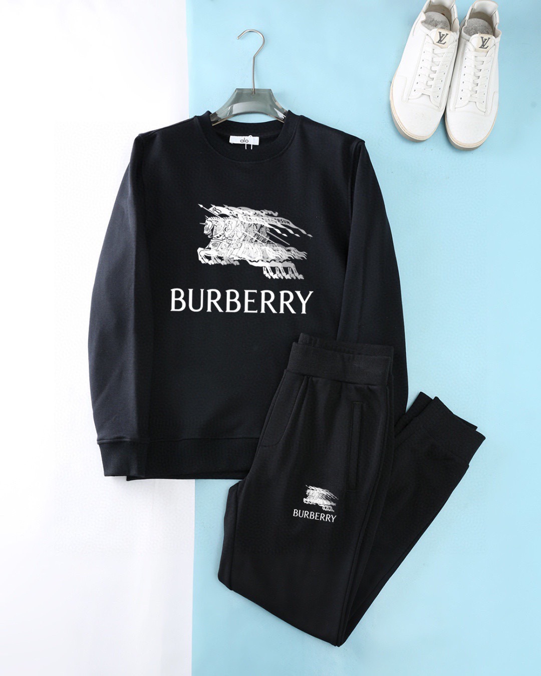バーバリー「Burberry」バーバリー コットン スウェット セットアップ / パーカー＆スウェットパンツ