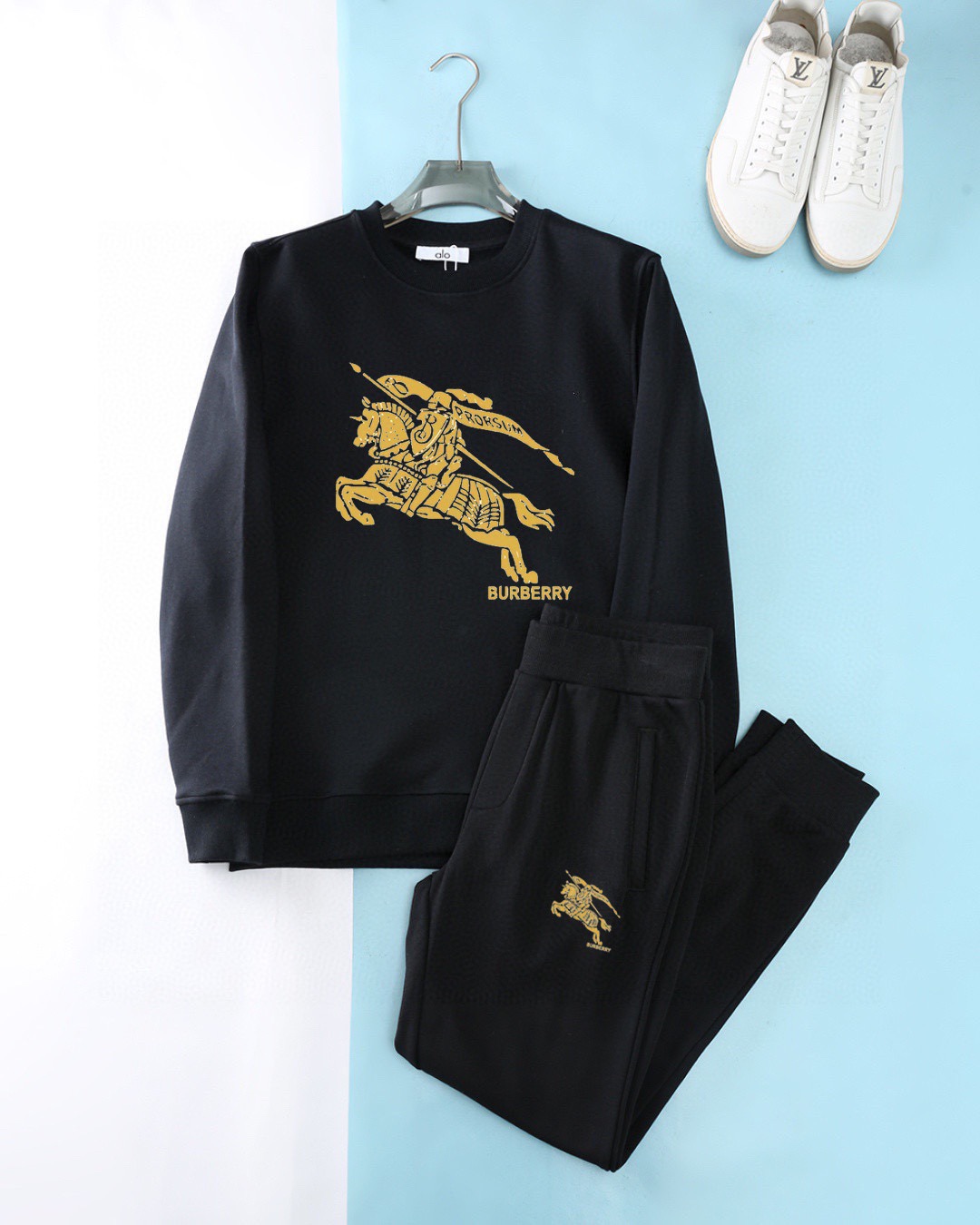 バーバリー「Burberry」バーバリー コットン スウェット セットアップ / パーカー＆スウェットパンツ