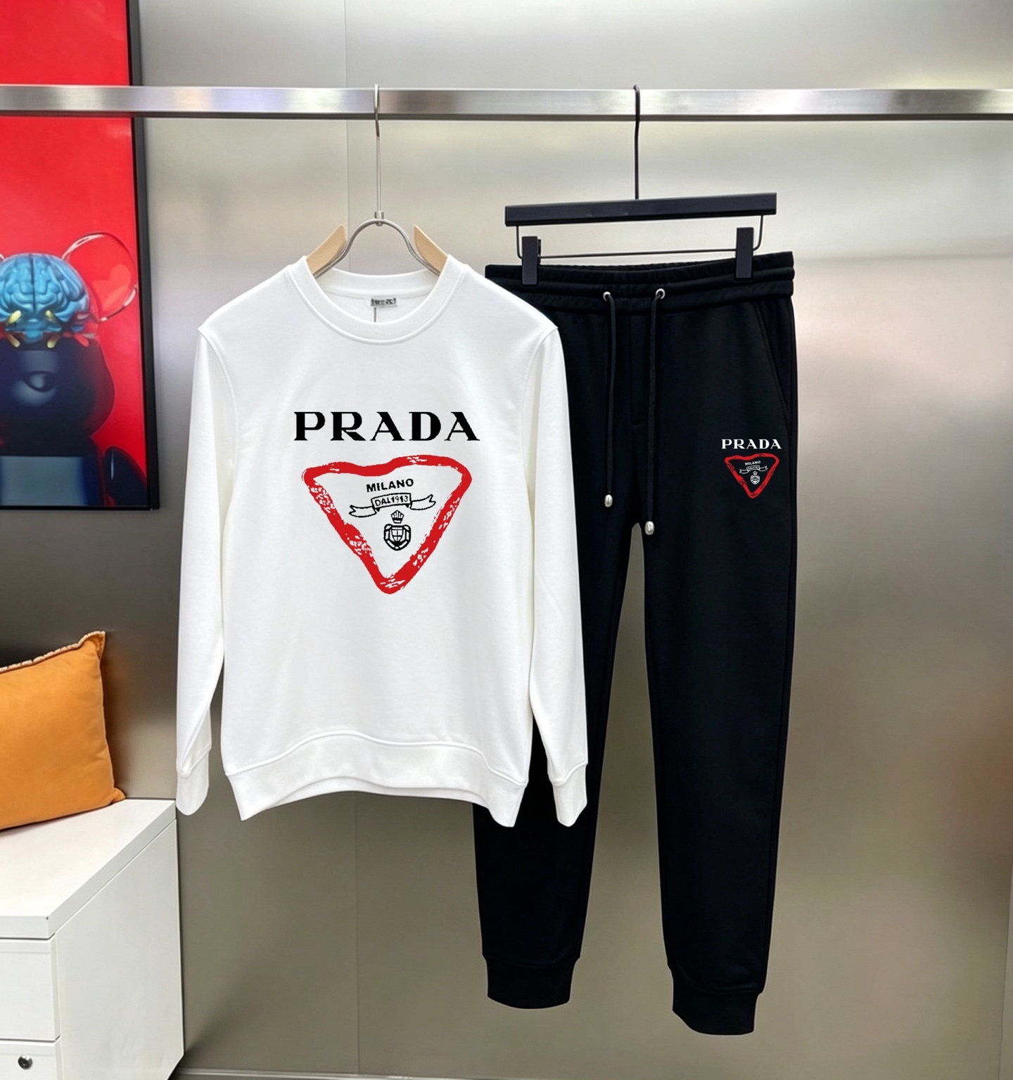 プラダ「Prada」プラダ コットン スウェット セットアップ / トレーナー＆スウェットパンツ