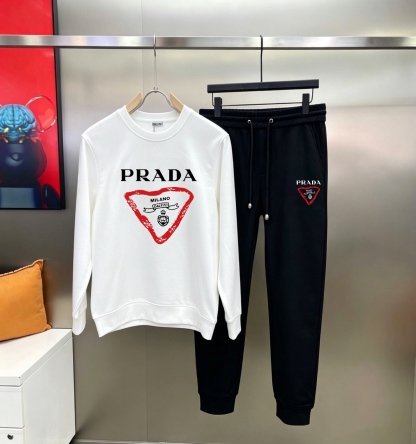 プラダ「Prada」プラダ コットン スウェット セットアップ / トレーナー＆スウェットパンツ
