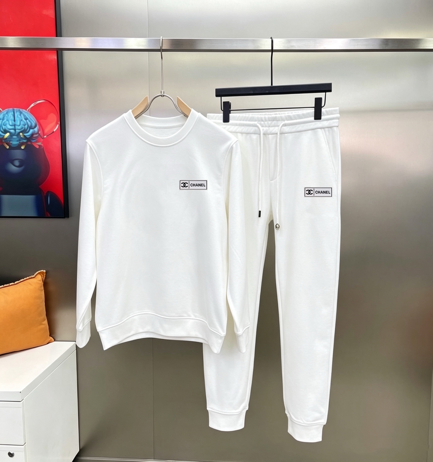 シャネル「Chanel」シャネル コットン スウェット セットアップ / パーカー＆スウェットパンツ