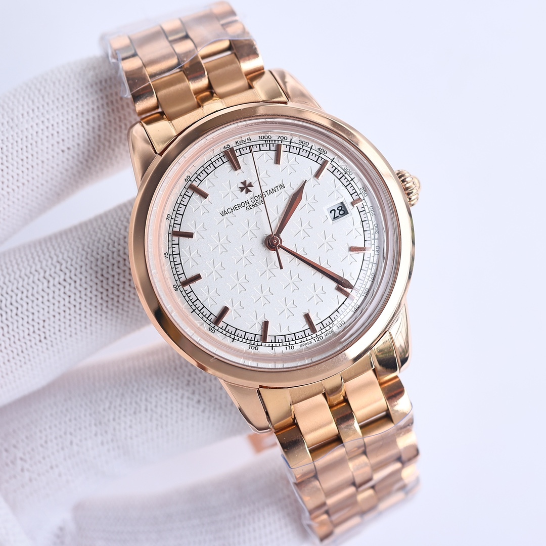 ヴァシュロン・コンスタンタン［Vacheron Constantin］伝承シリーズ メンズ 自動機械腕時計40MM