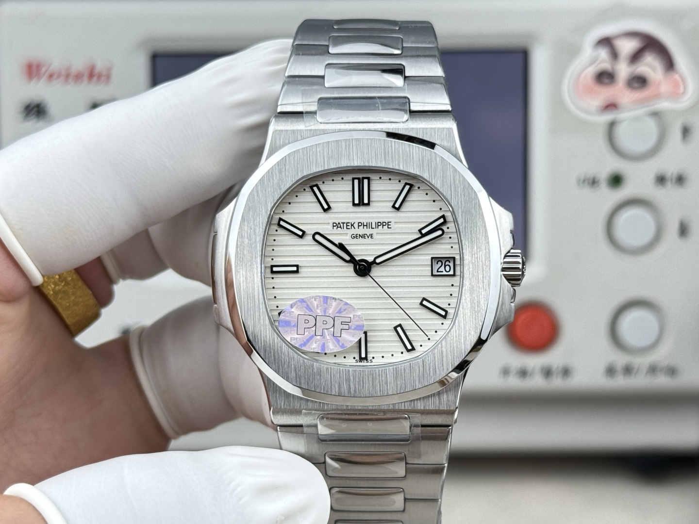 Patek Philippe ノーチラス 5711 スタイル ウルトラスリム アップグレード版 / カスタムウォッチ