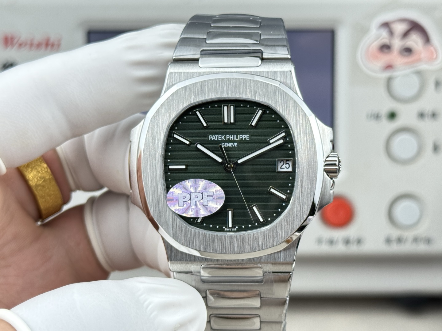 Patek Philippe ノーチラス 5711 スタイル ウルトラスリム アップグレード版 / カスタムウォッチ