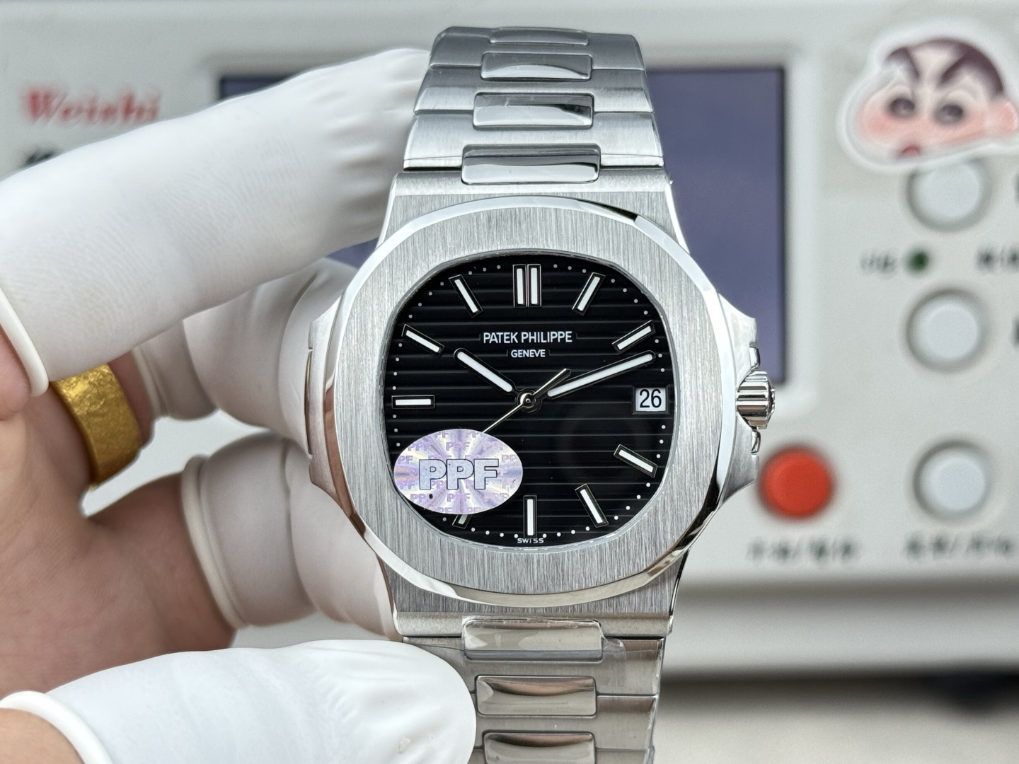 Patek Philippe ノーチラス 5711 スタイル ウルトラスリム アップグレード版 / カスタムウォッチ
