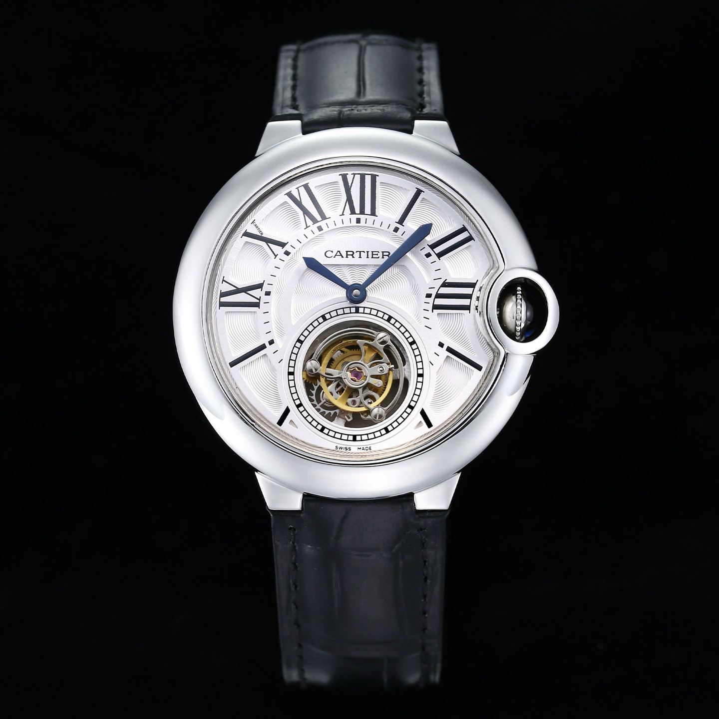 cartier カルティエ バロン ブルー トゥールビヨン / メンズ腕時計