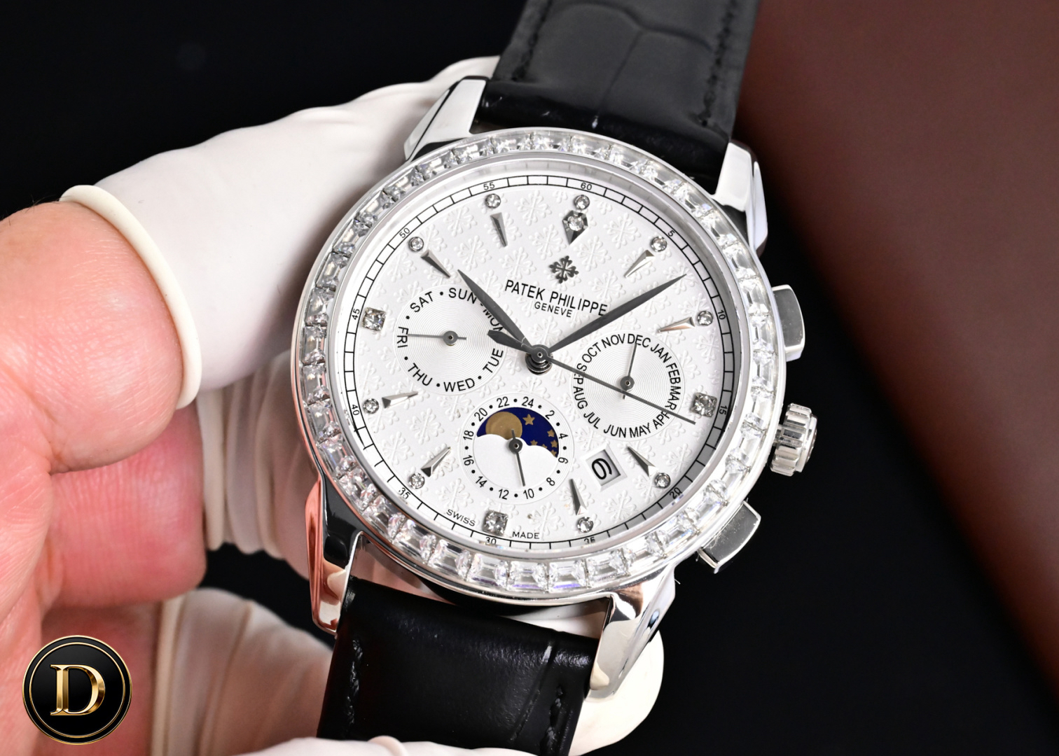 Patek Philippe パテック・フィリップ キュビトゥス スタイル グランドデイト・ムーンフェイズ / カスタムウォッチ