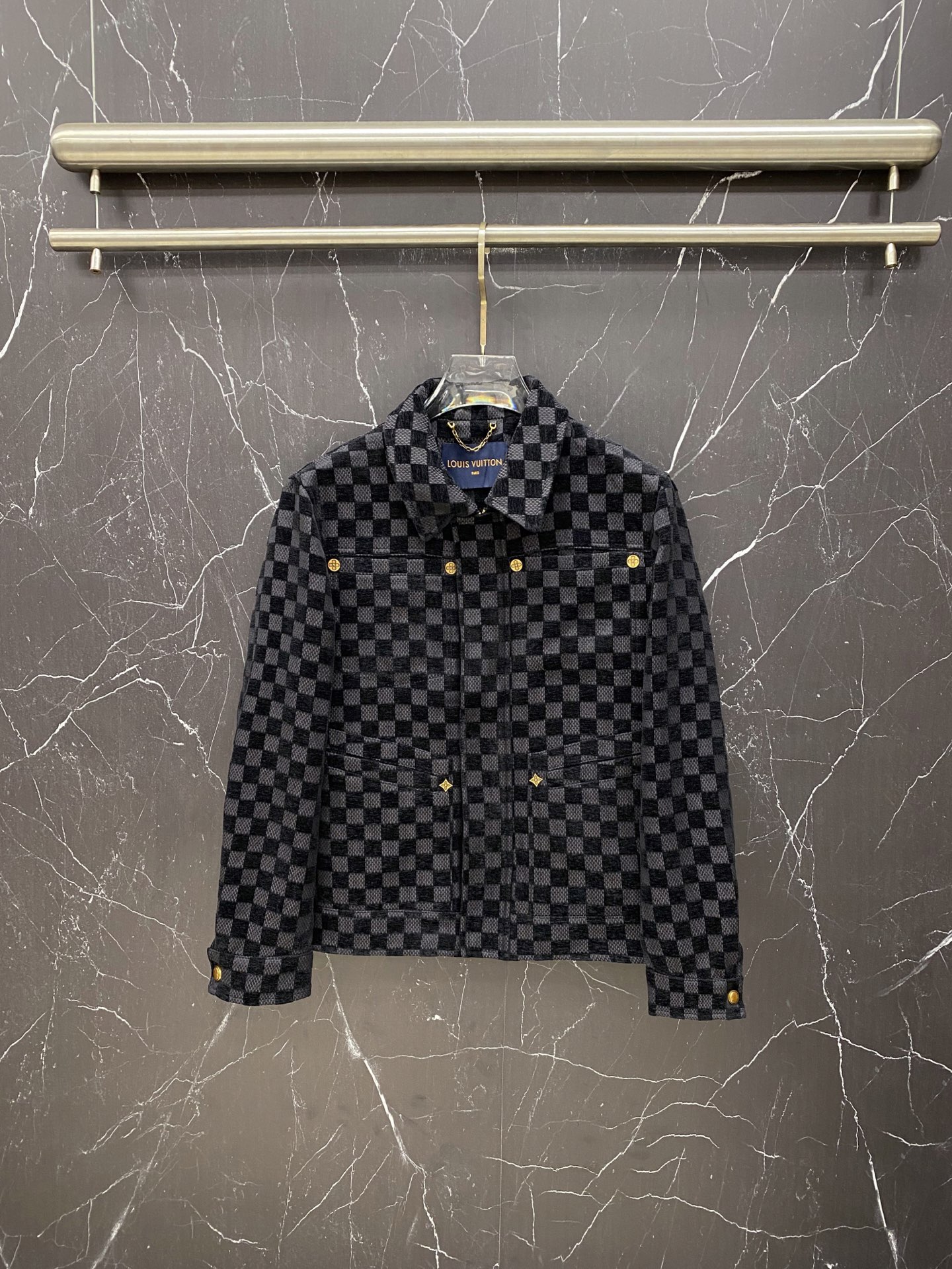 ルイ・ヴィトン「Louis Vuitton」ルイ・ヴィトン モノグラム コーデュロイ ジャケット / メンズ ワークジャケット