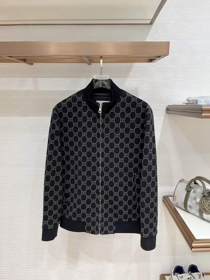 グッチ「Gucci」グッチ GGジャカード スタンドカラー ジャケット / メンズ アウター