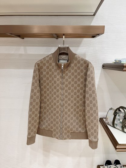 グッチ「Gucci」グッチ GGジャカード スタンドカラー ジャケット / メンズ アウター
