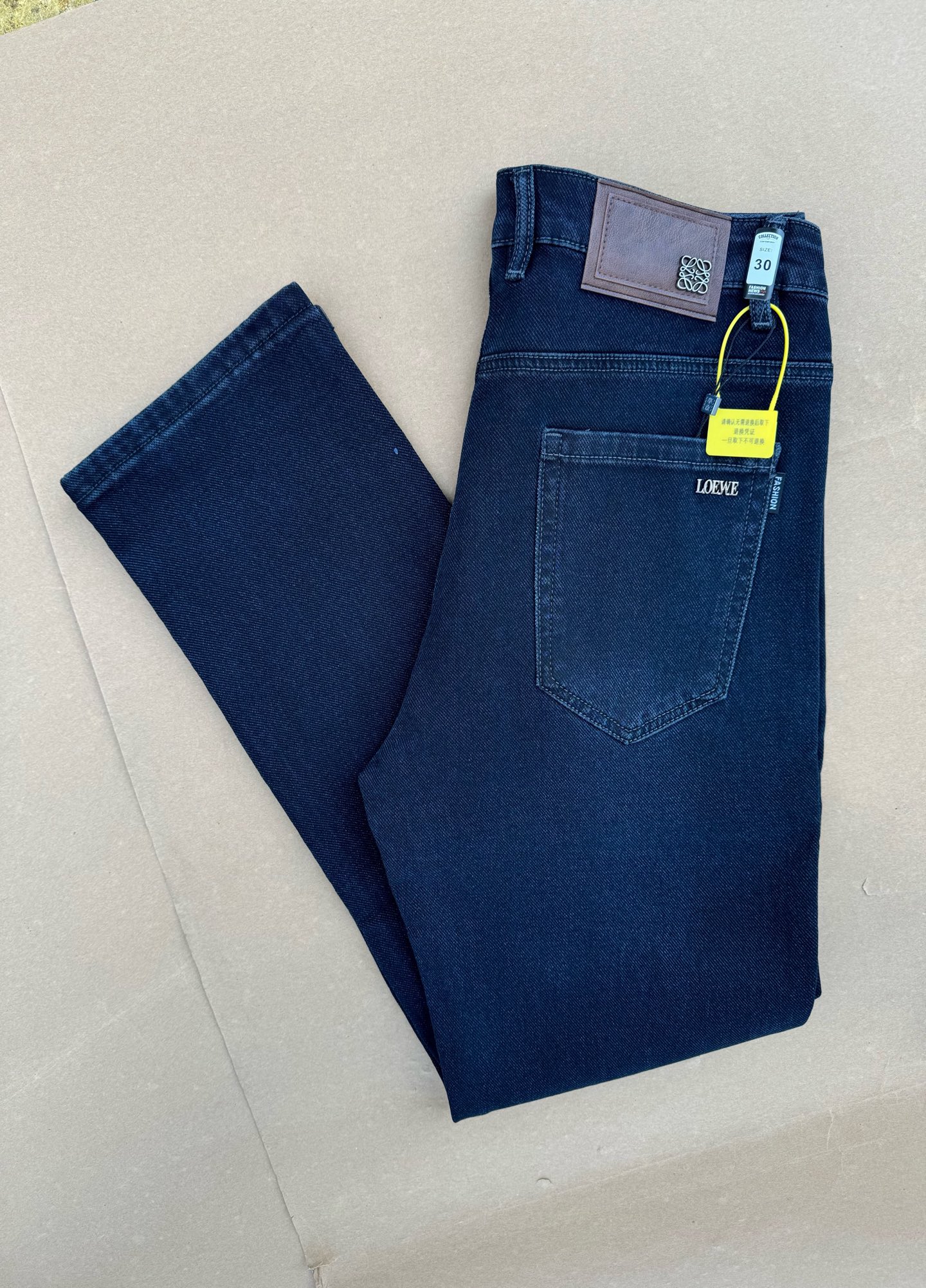 LOEWE &-ロエベ SS26 ロゴ五金 ポケット ストレートパンツ / ロングパンツ