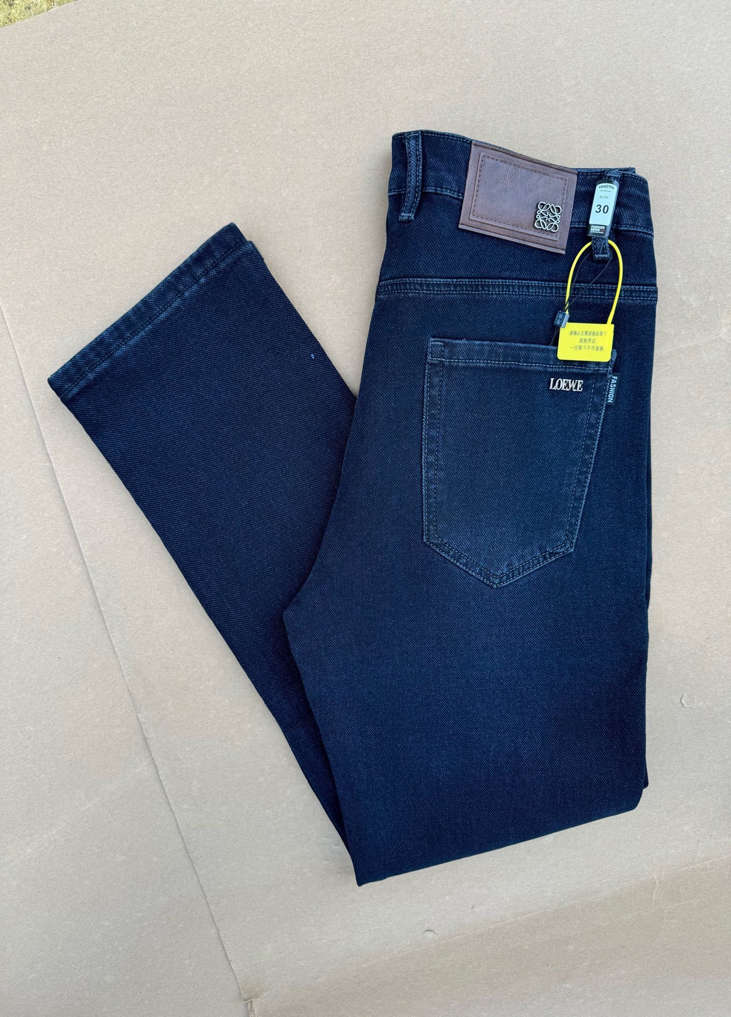LOEWE &-ロエベ SS26 ロゴ五金 ポケット ストレートパンツ / ロングパンツ