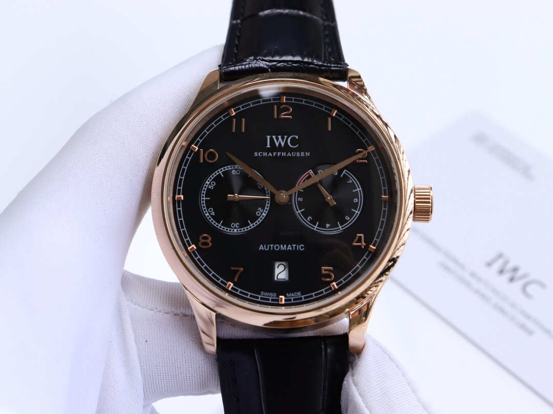 アイダブリューシー［IWC］ポルトガル シリーズ 7日間パワーリザーブ オートマティックウォッチ42MM