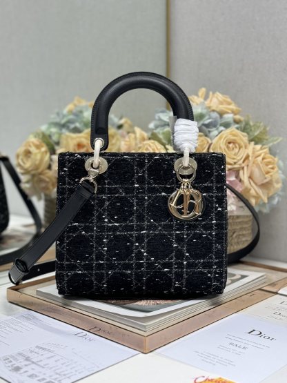 ディオール「Dior」オブlique ナイロンレザーバッグ