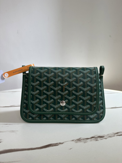 ゴヤール「Goyard」 Plume グリーン エンベロープバッグ
