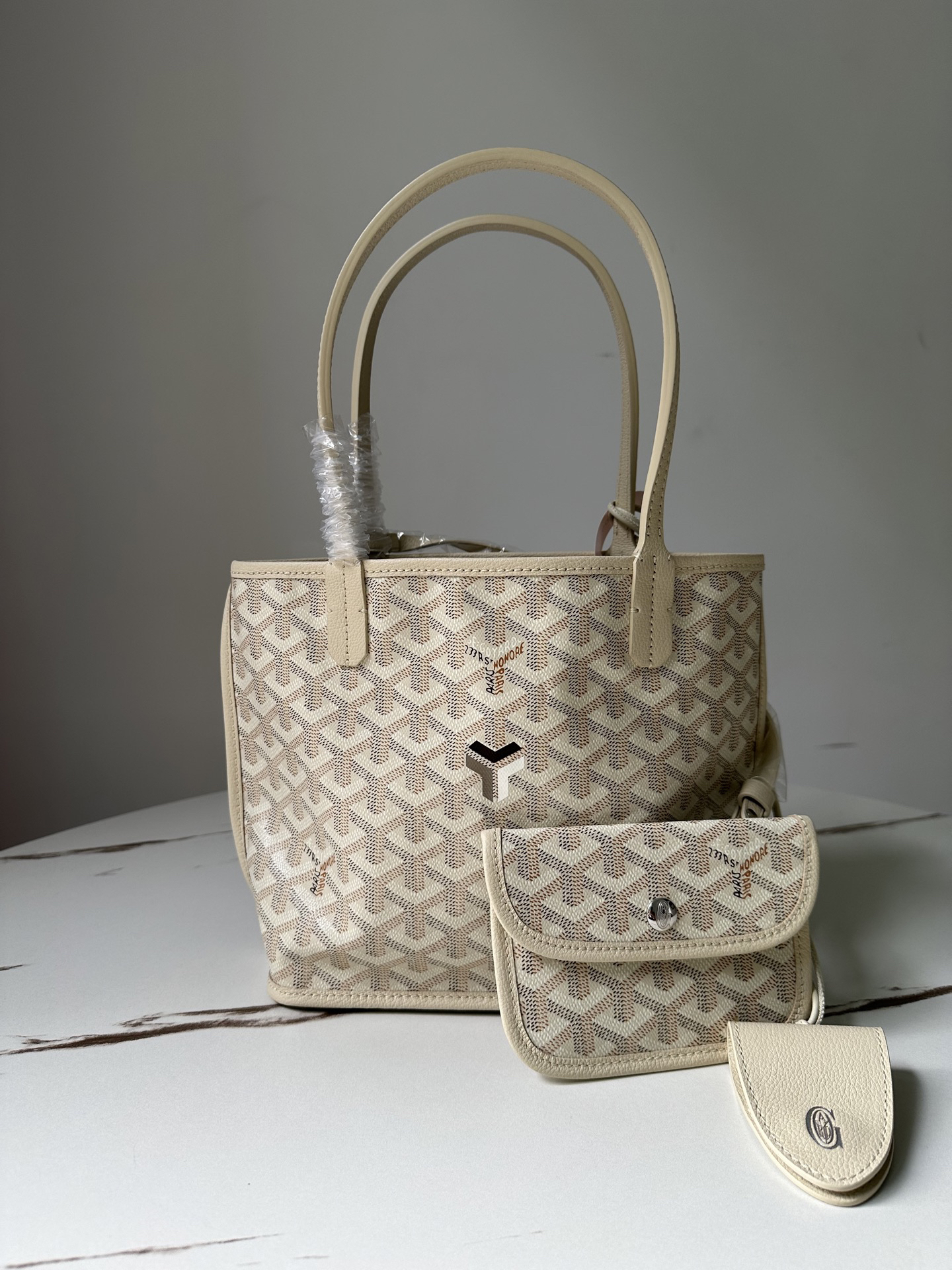 ゴヤール「Goyard」 Saint Louis PM サンド トートバッグ