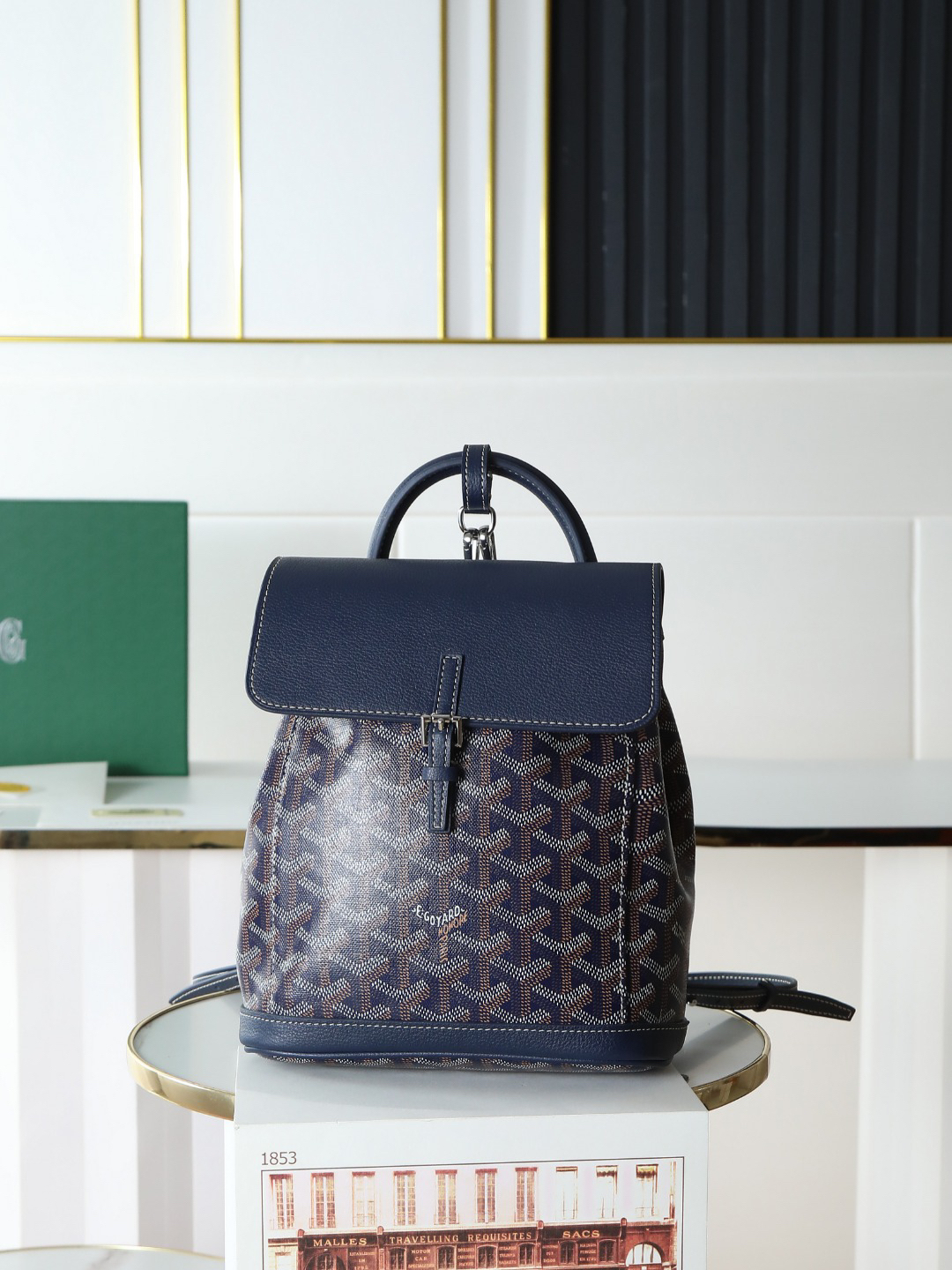 ゴヤール「Goyard」 Alpin Mini ボタン仕様 ミニリュック