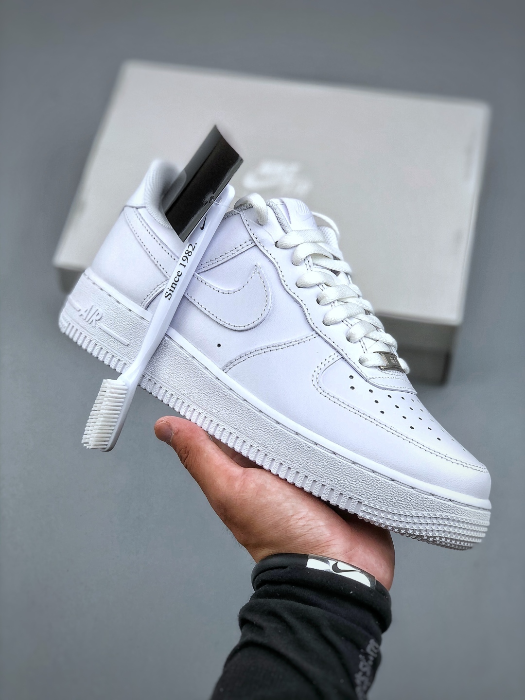 ナイキ「Nike」Air Force 1 Low "Pure White" スニーカー