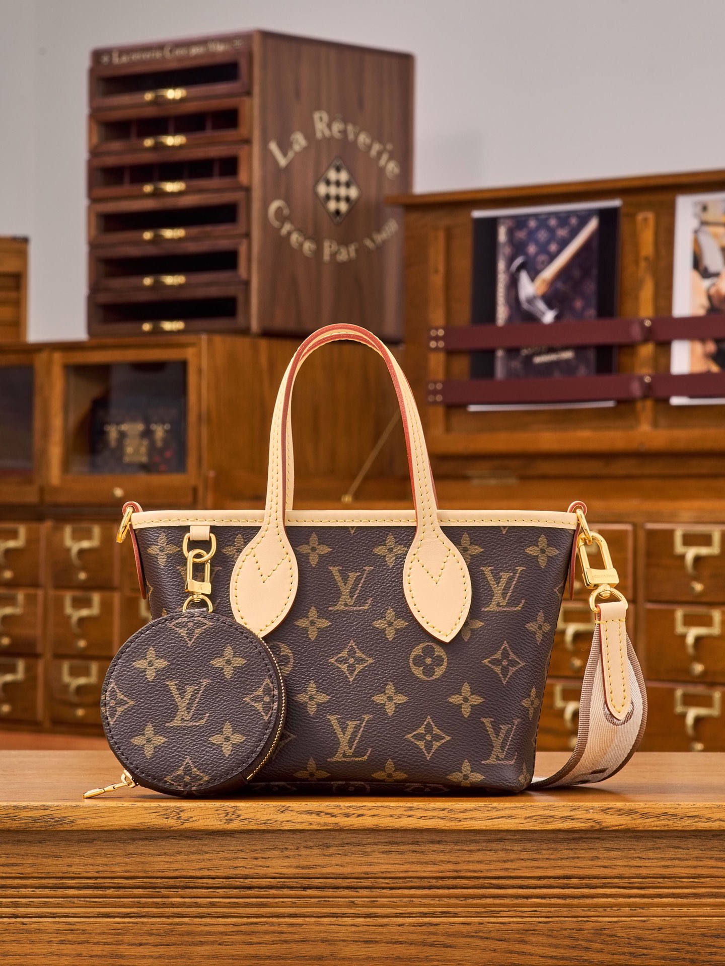 ルイ・ヴィトン「Louis Vuitton」ネヴァーフル BB