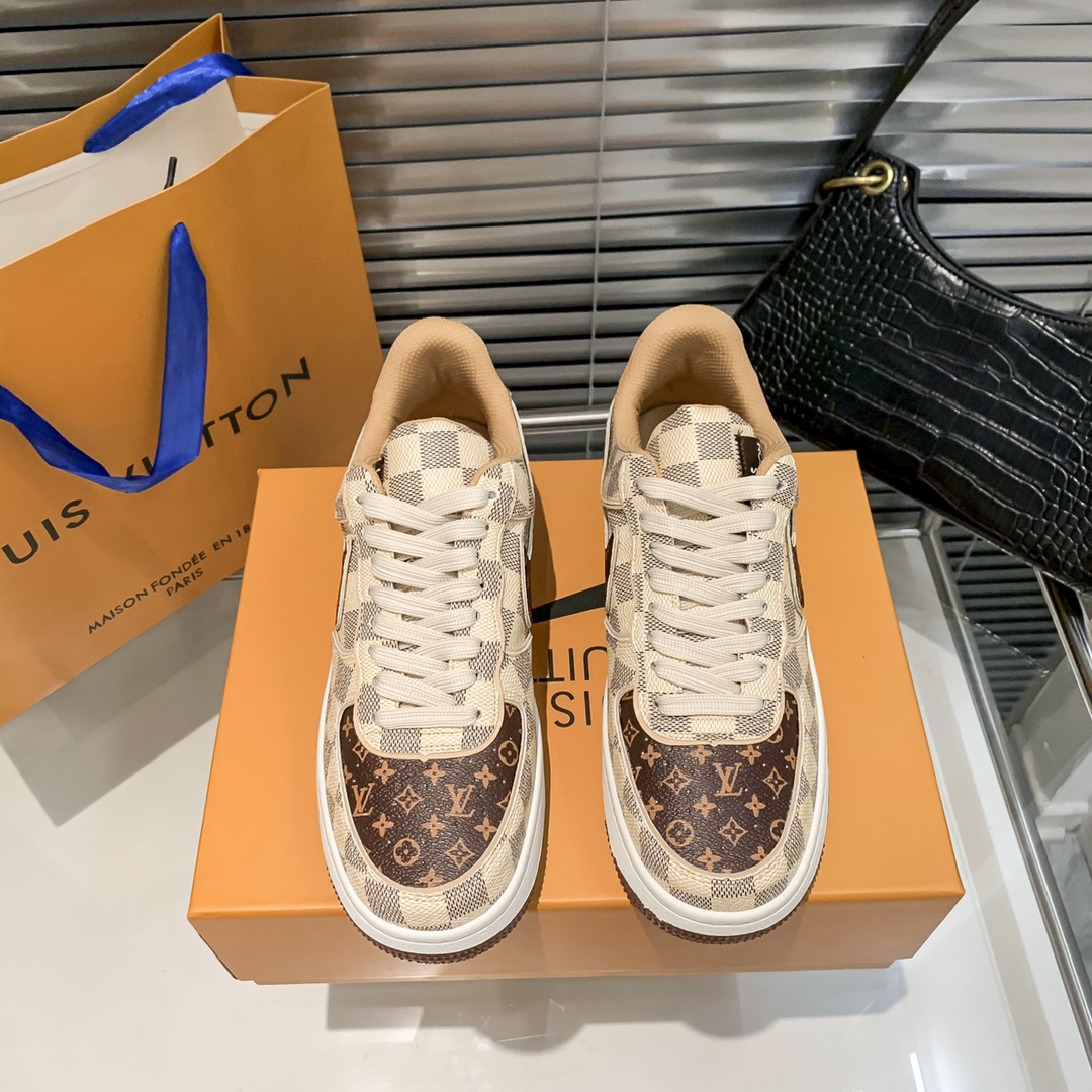 「コラボモデル」Louis Vuitton x Nike Air Force 1 Low スニーカー