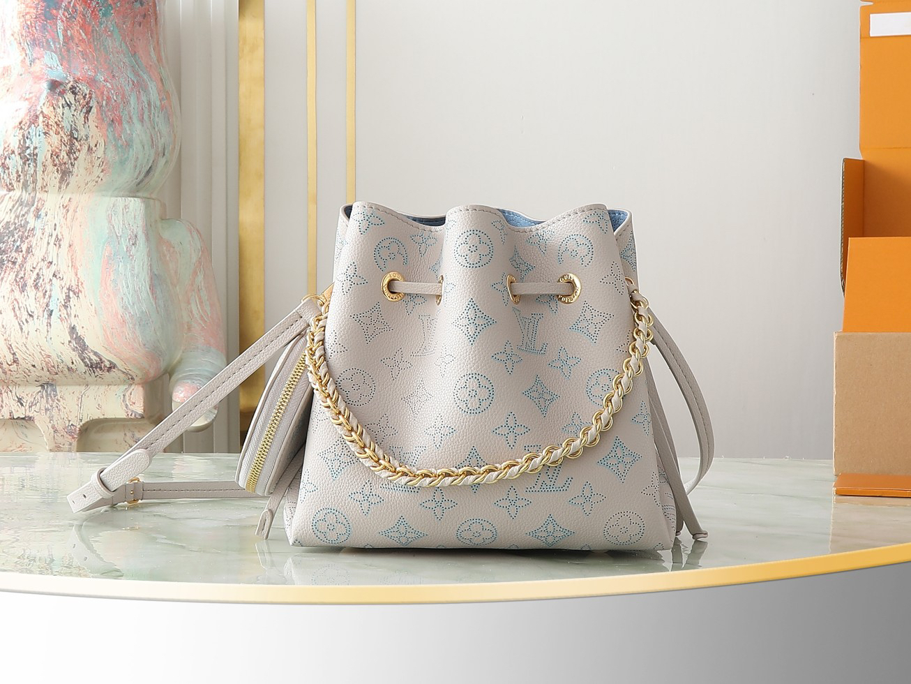 ルイ・ヴィトン「Louis Vuitton」BELLA バケットバッグ FLIGHT MODE コレクション